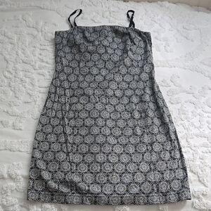 The Limited Black and White Patterned Dress